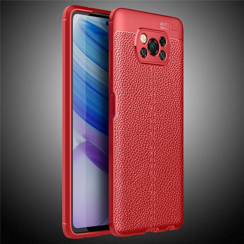 Чехол для Xiaomi Poco X3 чехол M3 C3 F2 Pro мягкие силиконовые корпуса защитный телефона