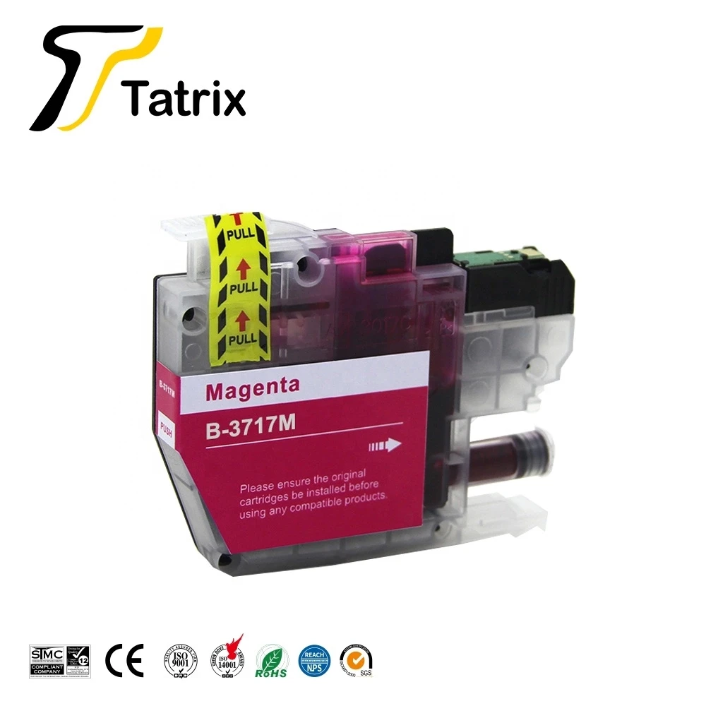 Tatrix LC3717 Премиум цветной совместимый картридж для принтера для Brother MFC-J2330DW MFC-J2730DW