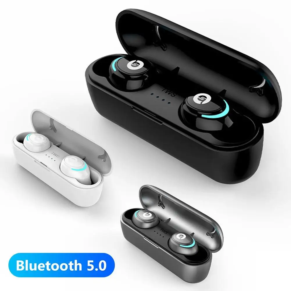 TWS Беспроводные Bluetooth 5,0 мини спортивные наушники, стереогарнитура