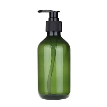 

300ml Empty Bottle Bathroom Lotion Shampoo Shower Gel Holder Soap Liquid Dispenser Press Pump Refillable Bottle Container
