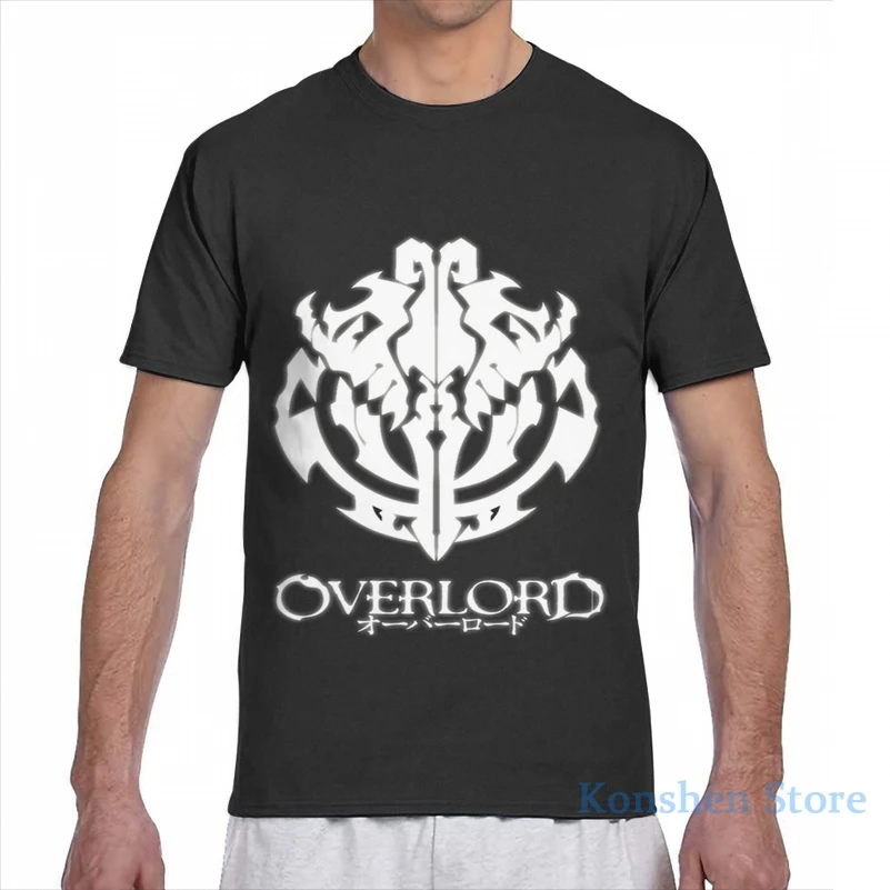 Футболка Overlord с эмблемой гильдии аниме для мужчин и женщин рубашка принтом на всю
