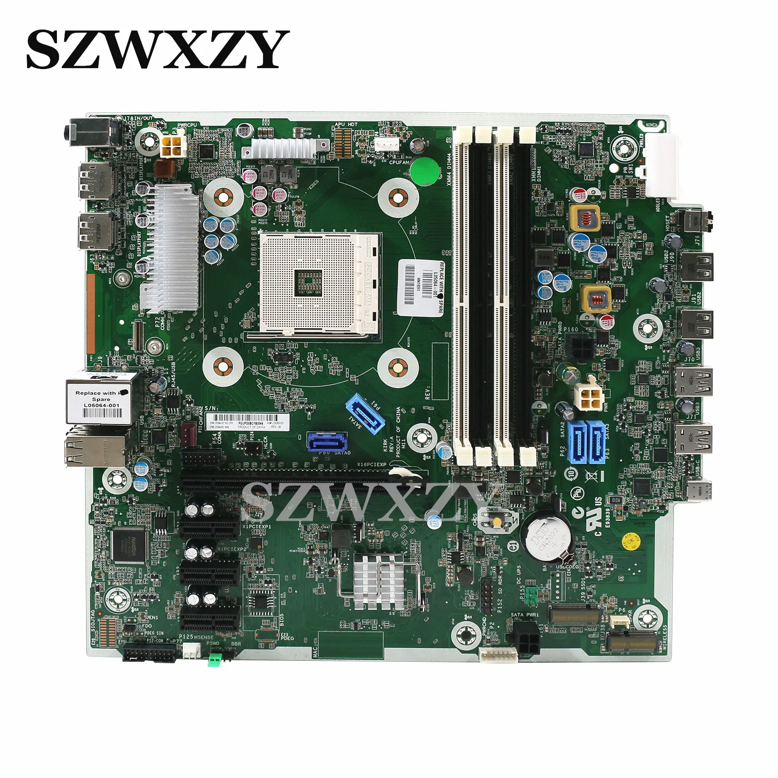 L05064 001 L03080 001 For HP EliteDesk 705 G4 MT Desktop Motherboard AM4 DDR4Motherboards