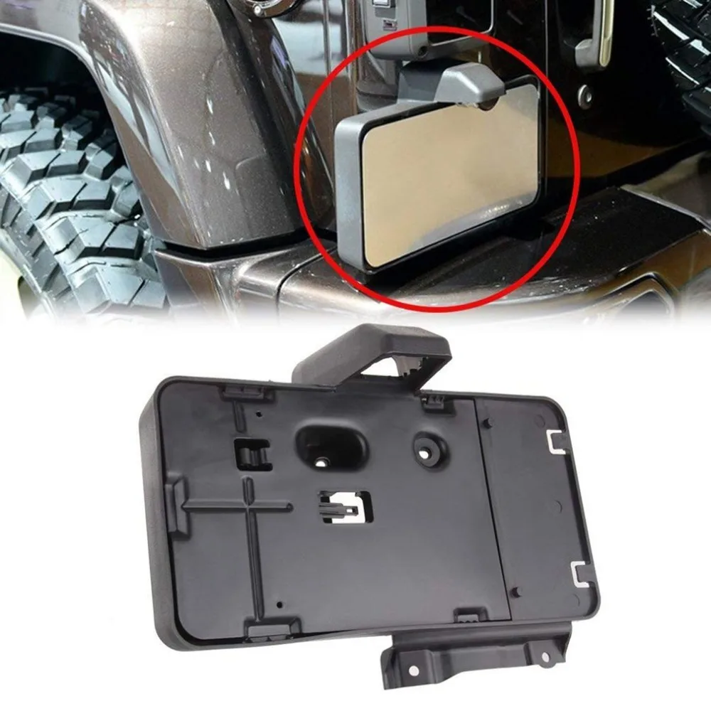 Для Jeep Wrangler Jk Jku 2007- задний Номерной Знак Кронштейн Автомобильный задний лицензионный Кронштейн Рамка Кронштейн