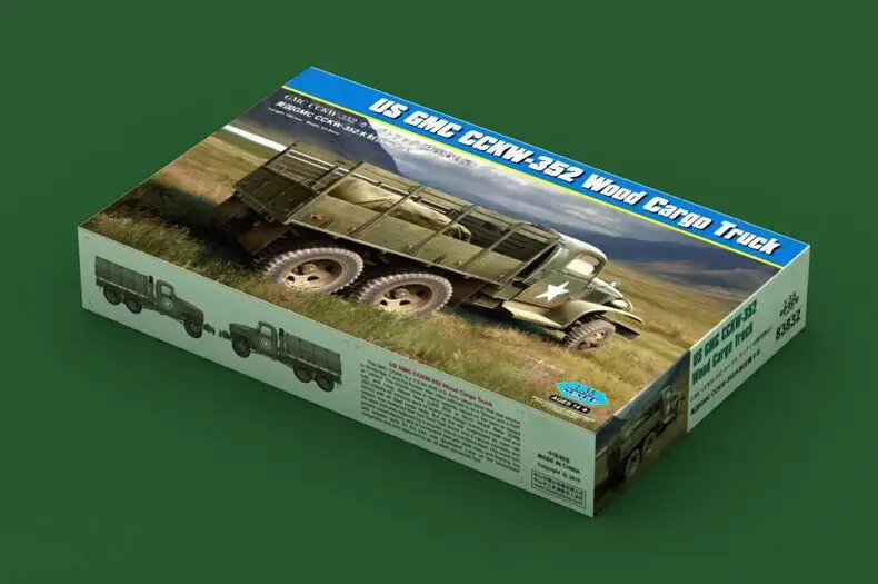 

Hobbyboss Model 83832 Model Kit 1/35 U.S. CCKW-352 Wood Cargo Truck