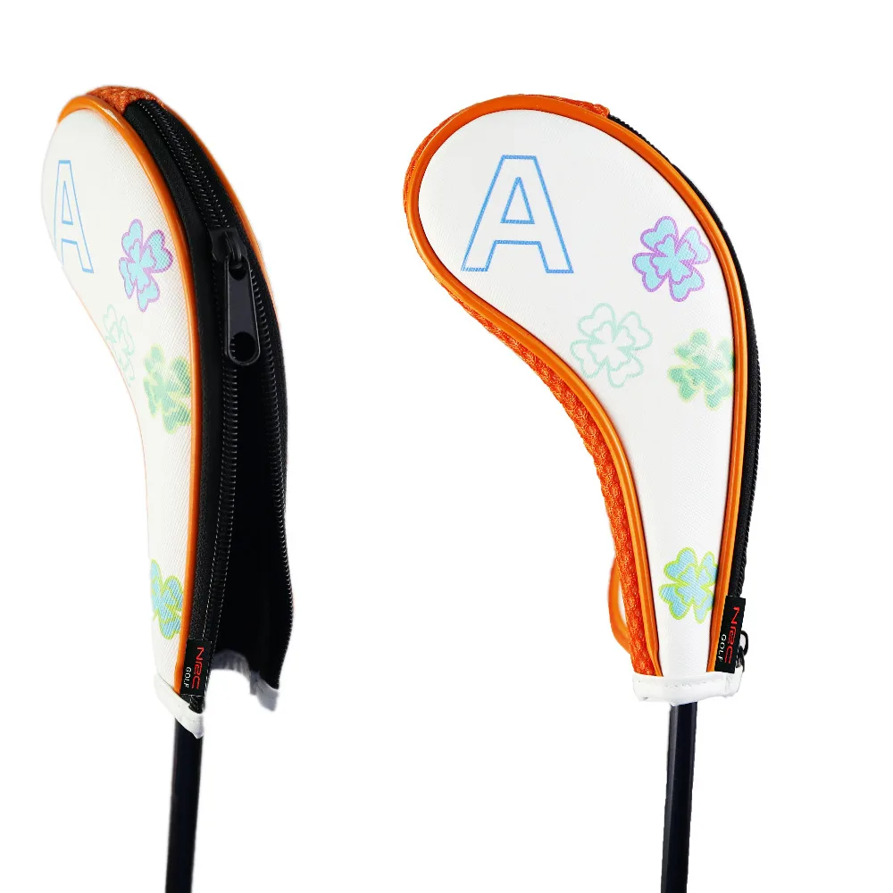 NRC Golf IronHeadcovers 9 шт.(4,5, 6,7, 8,9, P, S, A) мяч Гольф Железный клуб головы Чехлы для рук застежка-молния