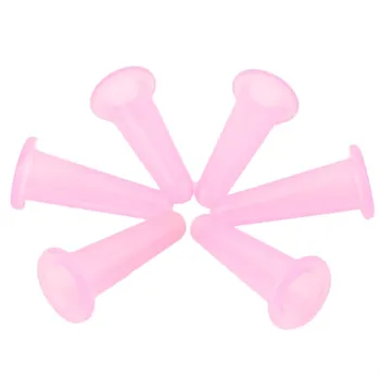 

Silicone Vacuum Cups Full Body Facial Slimming Massage 6 Pcs Set Purple/blue/pink/transparent/green New Sale Fashion