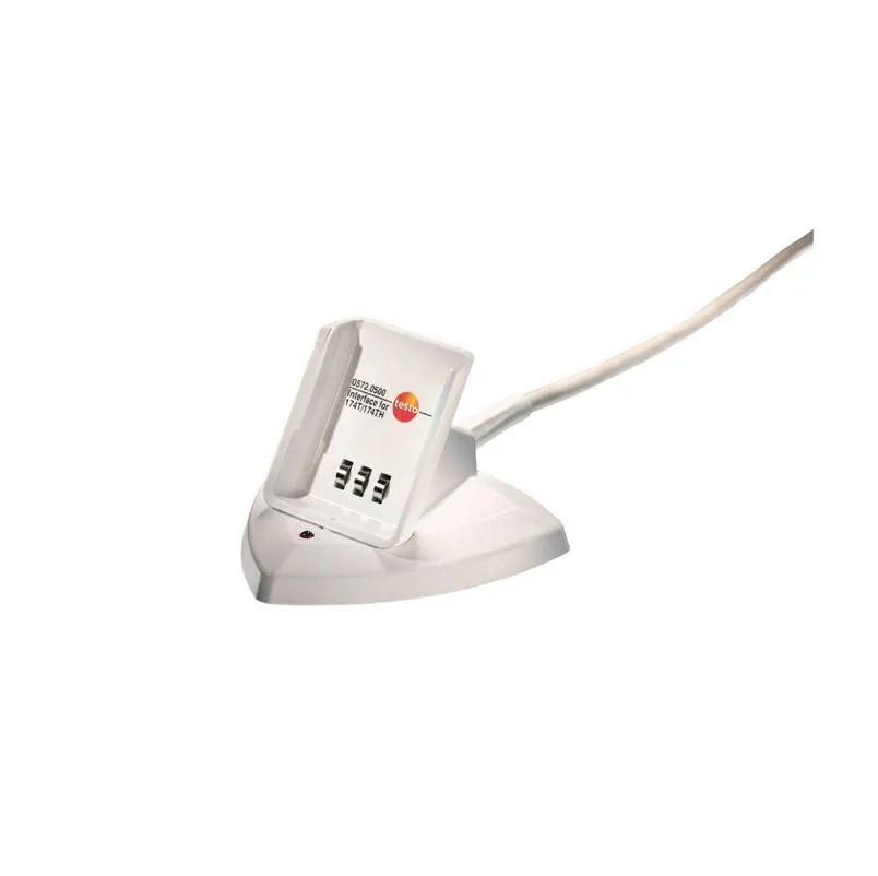 Настольная подставка Testo 0572 0500 с USB кабелем для мини регистратора данных