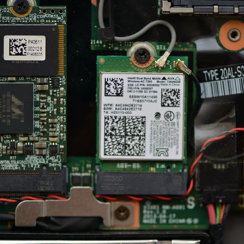 WIFI Card AC-7260 7260NGW for ThinkPad X240 X240S T440 T440S T440P L440 L540 T540P W540 W541 Yoga 14 X1 Carbon 2nd Gen M.2 WLAN