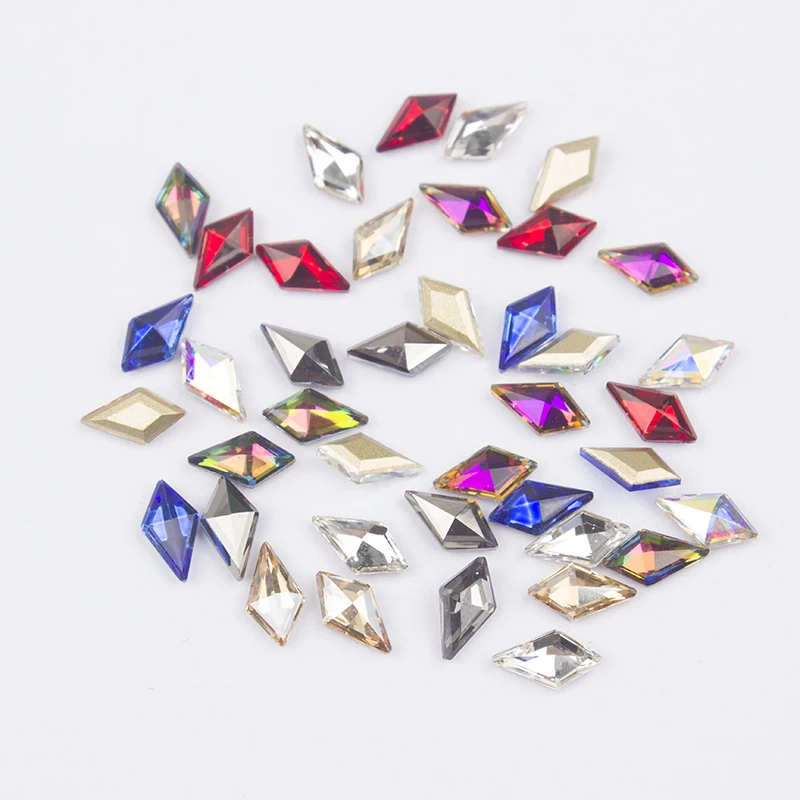 Стиль 30 шт 3D стрела дизайн ногтей украшения наборы Блестящий декоративный камень для ногтей DIY маникюр кристалл ногтей горный хрусталь аксессуар - Цвет: Mix color