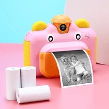 Appareil Photo instantané pour enfants, 1080P, HD, carte de 32 go