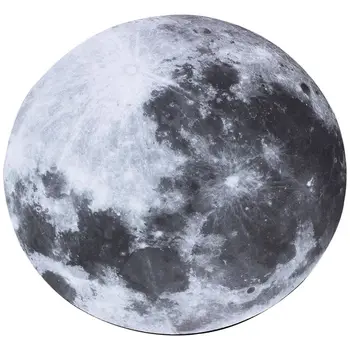 

8 inch 20cm Grey Moon Light Mouse Pad Mat For Computer Laptop Desktop Accessories (grey)