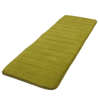 

120x40cm Absorbent Nonslip Memory Foam Kitchen Bedroom Door Floor Mat Rug Carpet Olive Drab