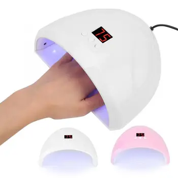 

24W Smart UV LED Lamp Machine For Manicure Gel Nail Dryer Drying Nail 30/60/90s Timer Quick-drying With Sensing Display