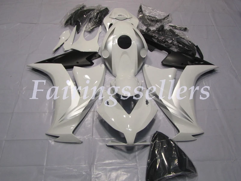 White and Silver Впрыска ABS Полный обтекатели комплект Подходит для HONDA CBR1000RR 2012 13 14 15 CBR1000 12-16 CBR1000 обтекатель Rothmans - Цвет: White and Silver