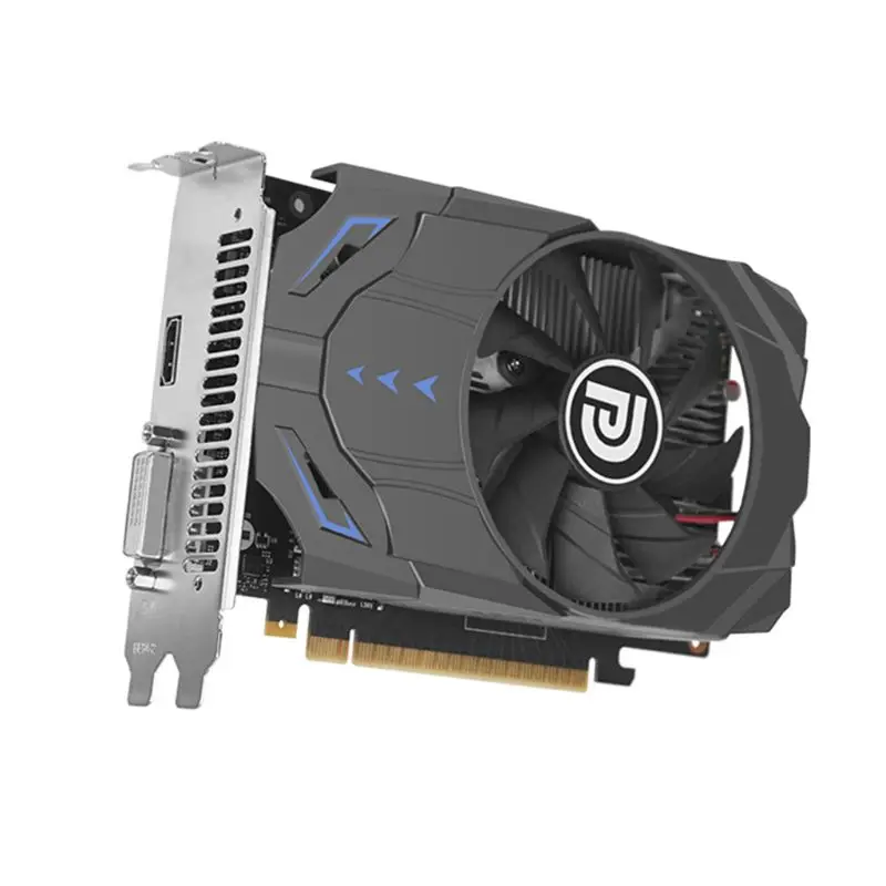 Графическая карта GTX1650 4G GDDR5 NVIDIA 128 бит 8000 МГц 1485-1665 МГц HDMI+ DVI 12 нм 896 блок 75 Вт gtx1650 видеокарта для игр