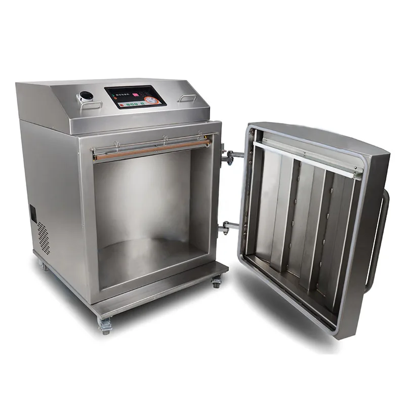 DZ-650L Вертикальная бутилированная вакуумная упаковочная машина химическое сырье запайки коммерческий Вакуумный упаковщик 380v 1.1KW