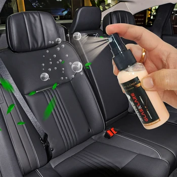 

GLASKLARE 50ml Waterproof Agent Spray Nano Car Seat Sofa Leather Refurbisher Leather Care Agent Environmental Spray
