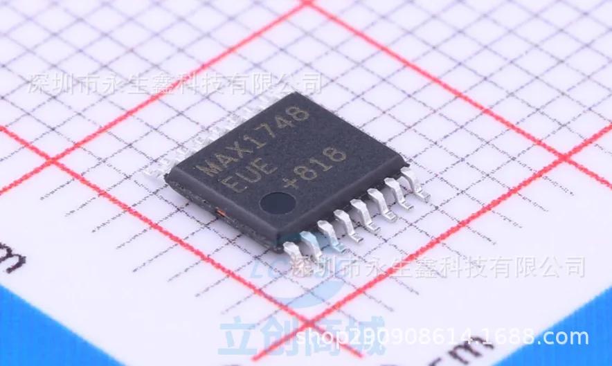 MAX1748EUE на тонкопленочных транзисторах на тонкоплёночных транзисторах DC-DC TSSOP-16