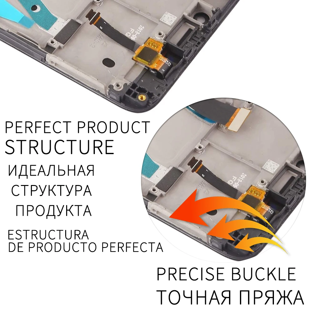 Оригинальный сенсорный ЖК экран для Xiaomi Redmi 4X 4A дигитайзер в сборе замена с рамкой