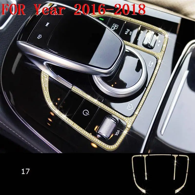 Система управления Автомобильная Модифицированная Хромовая модернизированная модификация для стайлинга автомобиля Защита 16 17 18 19 для Mercedes Benz E Class - Название цвета: MODEL L