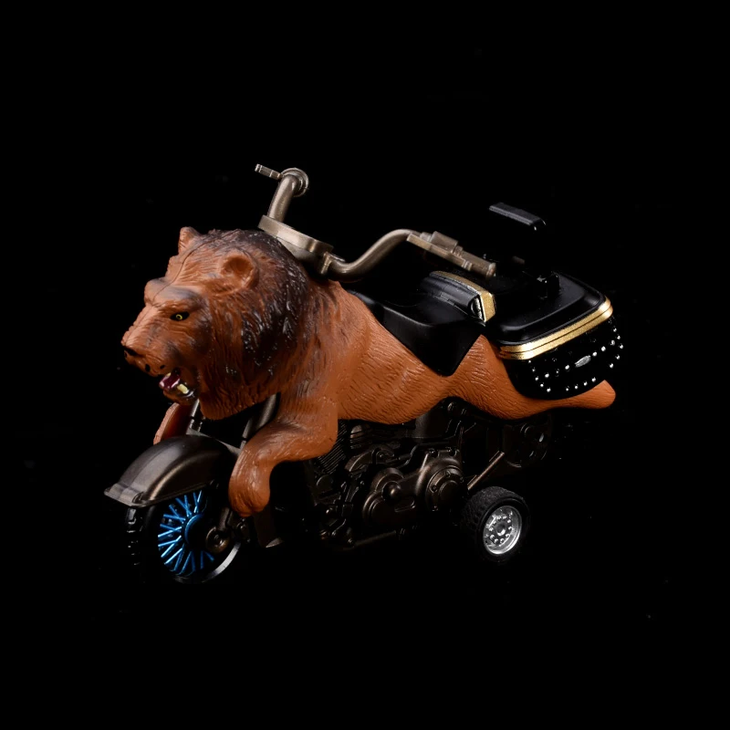 

Lion Motorcycle Model Toys Off-Road Vehicle Simulational Racing Sport Motorbike Kids Toys Gifts