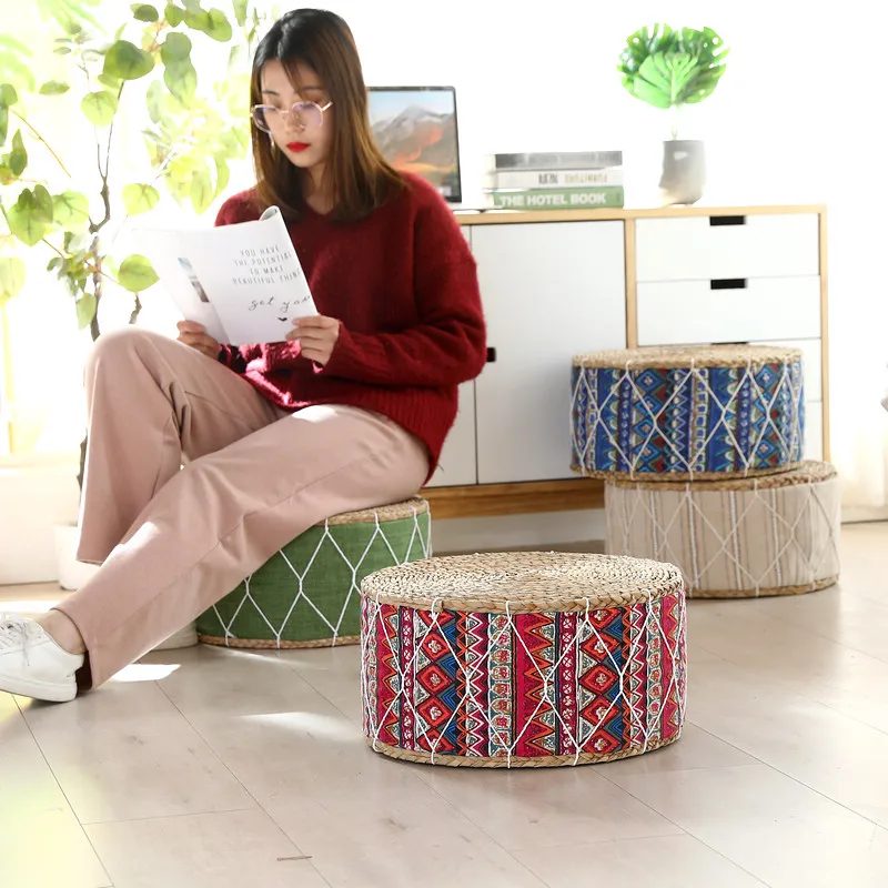 Repose Pied Salon Pouf Repose Pied Cube pour Interieur Sit on it Pouf  Tabouret Table Basse pour canapé, Salon, Chambre à Coucher, Coiffeuse  Moderne