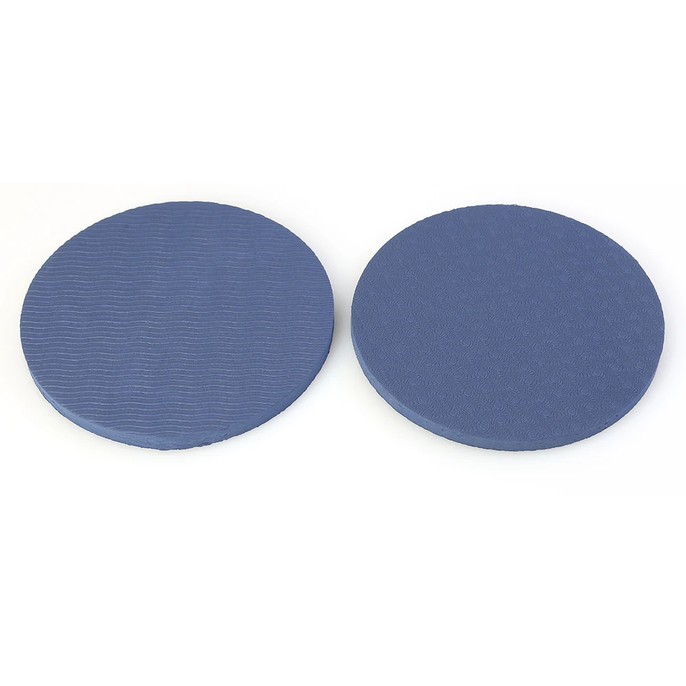 Portable Yoga Mats Knee Pad Small Yoga Mats Home Fitness Sport Pad Plank Disc Protective Cushion Non Slip Mat Training Equipment yoga mat yoga knee pad yoga fitness equipment yoga support pad