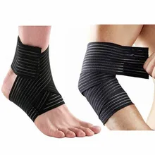 Бег Фитнес Футбол Баскетбол обмотка эластичный бинт колено защита локоть защита лодыжки с повязкой