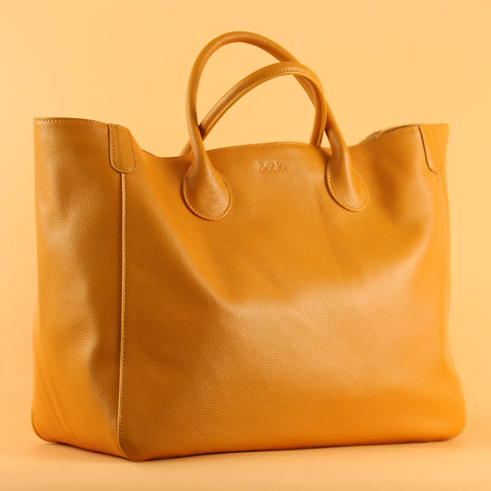 100% Genuine Ostrich Leather Skin Women Tote Bag Famous High End Quality  Handbag Yellow And Pink Color Free Shipping - Shoulder Bags - AliExpress