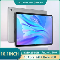 M40 Pro Tablet 10 Inch 8GB RAM 256GB ROM 10 Core Android Tablet Processor Android 10.0 Google Certified 8800mAh Battery WiFi GPS