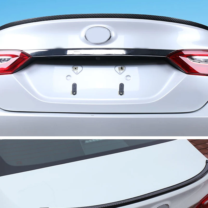 1,5 м наклейка на задний спойлер из углеродного волокна для hyundai ix35 iX45 iX25 i20 i30 Sonata, Verna, Solaris, Elantra, Accent, Veracruz