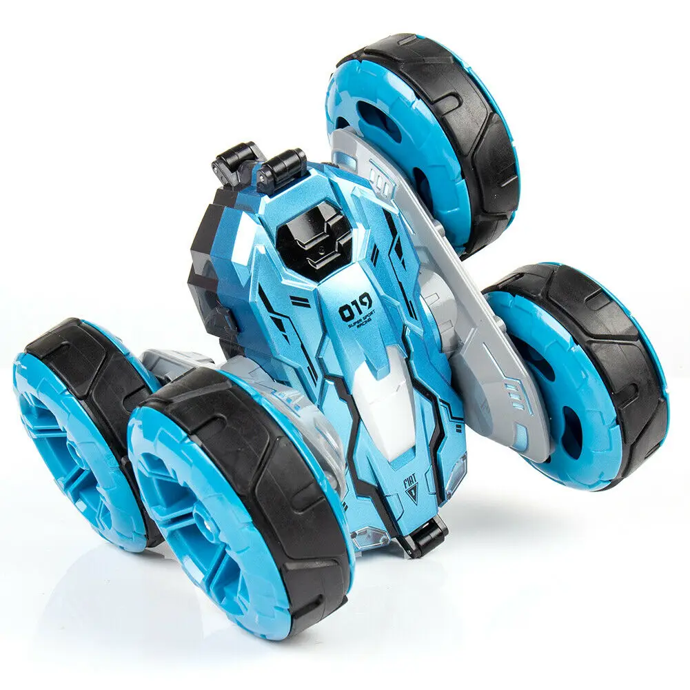 2,4 GHz RC автомобиль трюк автомобиль 4WD монстр грузовик двухсторонний вращающийся