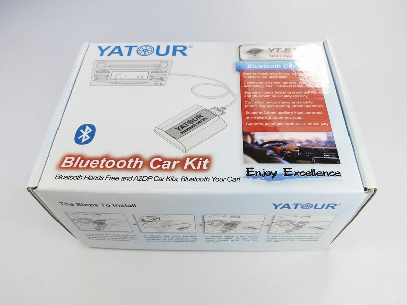 Yatour BTK Bluetooth автомобильный комплект цифровой музыкальный CD чейнджер CDC 12PIN разъем для Audi A3 A4 S4 TT Skoda Superb Octavia Fabia радио