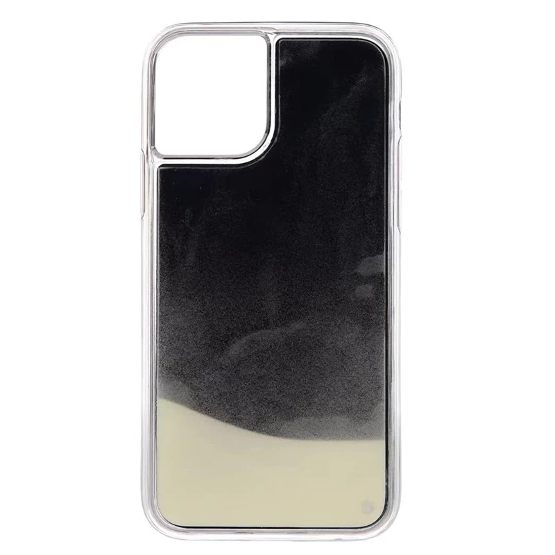 Светящийся чехол с неоновым песком для Iphone 11 Pro 11 Pro Max 11 6 7 8 plus X XR XS Max чехол блестящая Жидкостная динамика зыбучий песок чехол для телефона