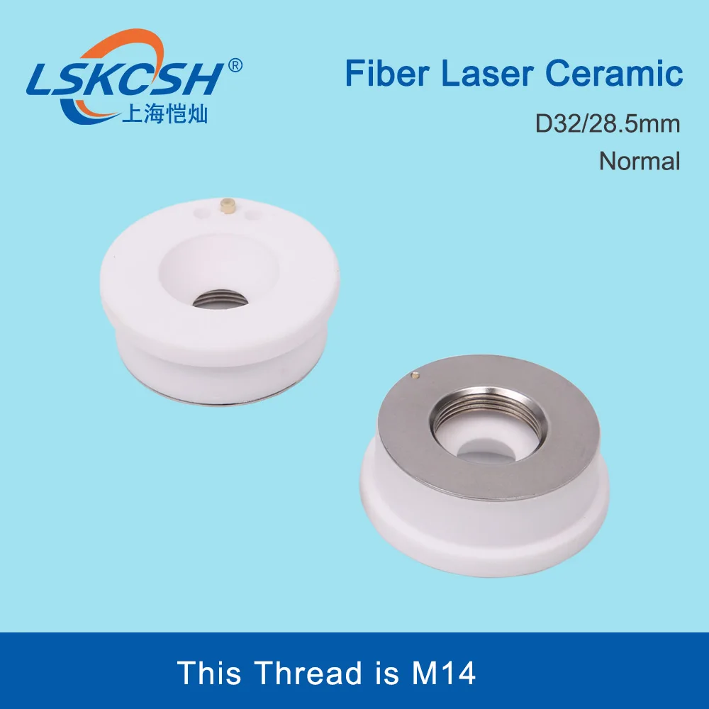 

LSKCSH Laser Ceramic nozzle holder Dia.32mm/28.5mm For raytools Bodor Fiber Laser Cutting Head BT240S BM109 BM111 BM114S M14mm