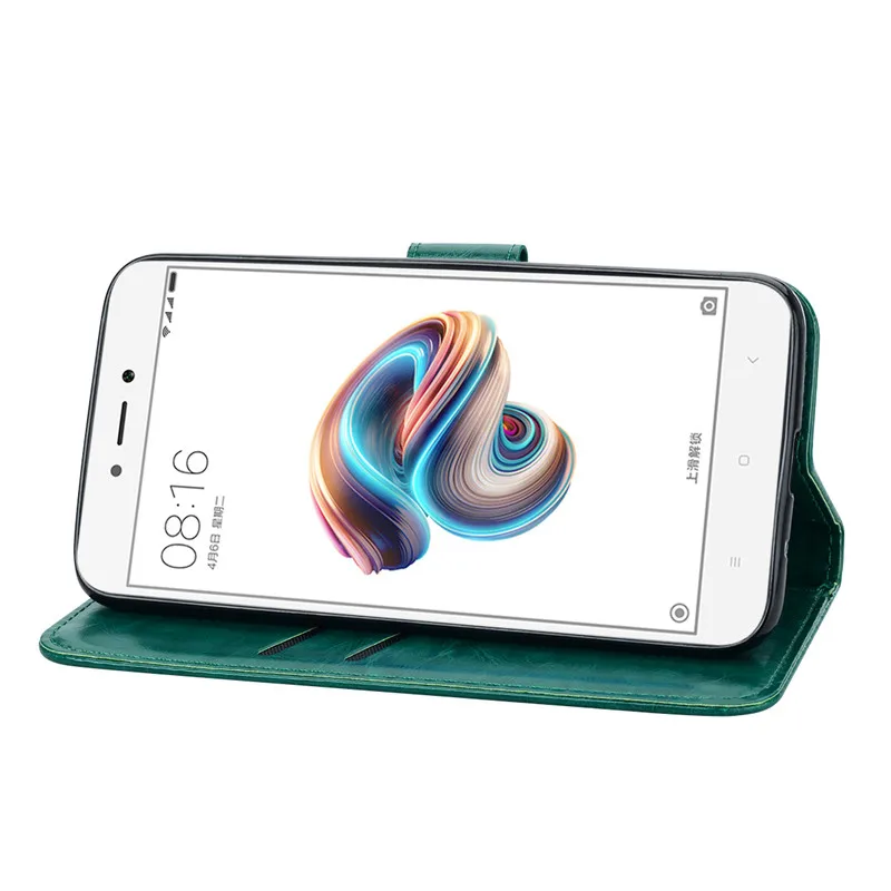 Для Xiaomi Redmi 5A чехол на Xiaomi Redmi 5a кожаный бумажник флип-чехол для Xiaomi Redmi 5A чехол 5,0 дюймов откидной защитный чехол