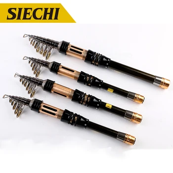 

Telescopic Rock Fishing Rod Spinning fly Carp Feeder carbon fiber Pesca 1.3M 1.5M 1.8M 2.1M 2.4M Mini travel Rod Reel seat