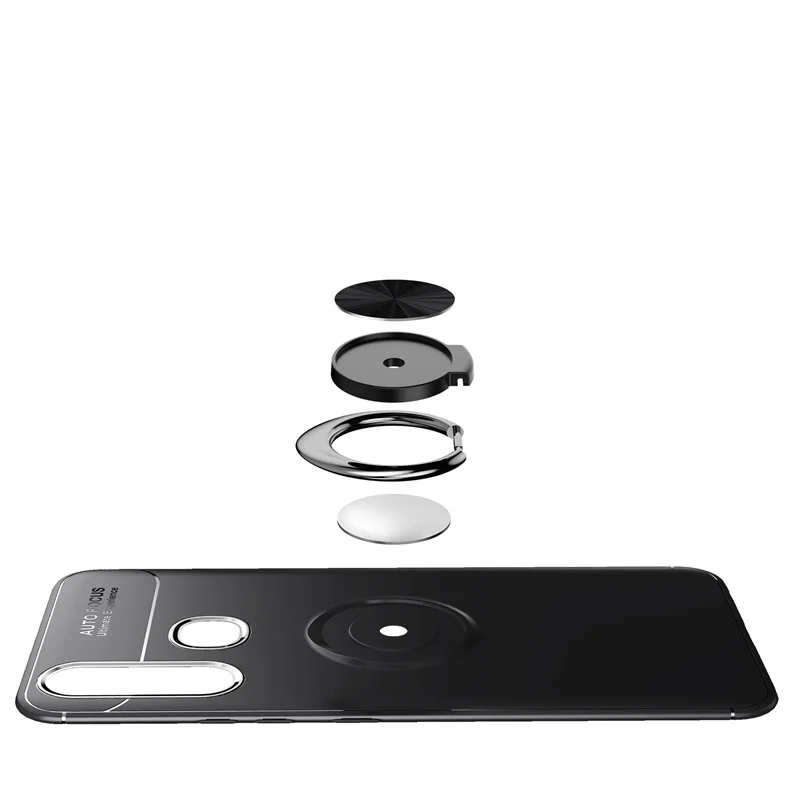 Чехол для VIVO Z5x Z1 Pro Автомобильный держатель Подставка магнитное кольцо-кронштейн задняя крышка из ТПУ для VIVO Z1 Pro Z5x телефонные чехлы Fundas Coque