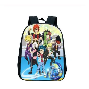 

12 inch Beyblade Daily Backpack Kids School Bags Baby Boys Girls Children Primary Kindergarten Backpack Small Book Bags