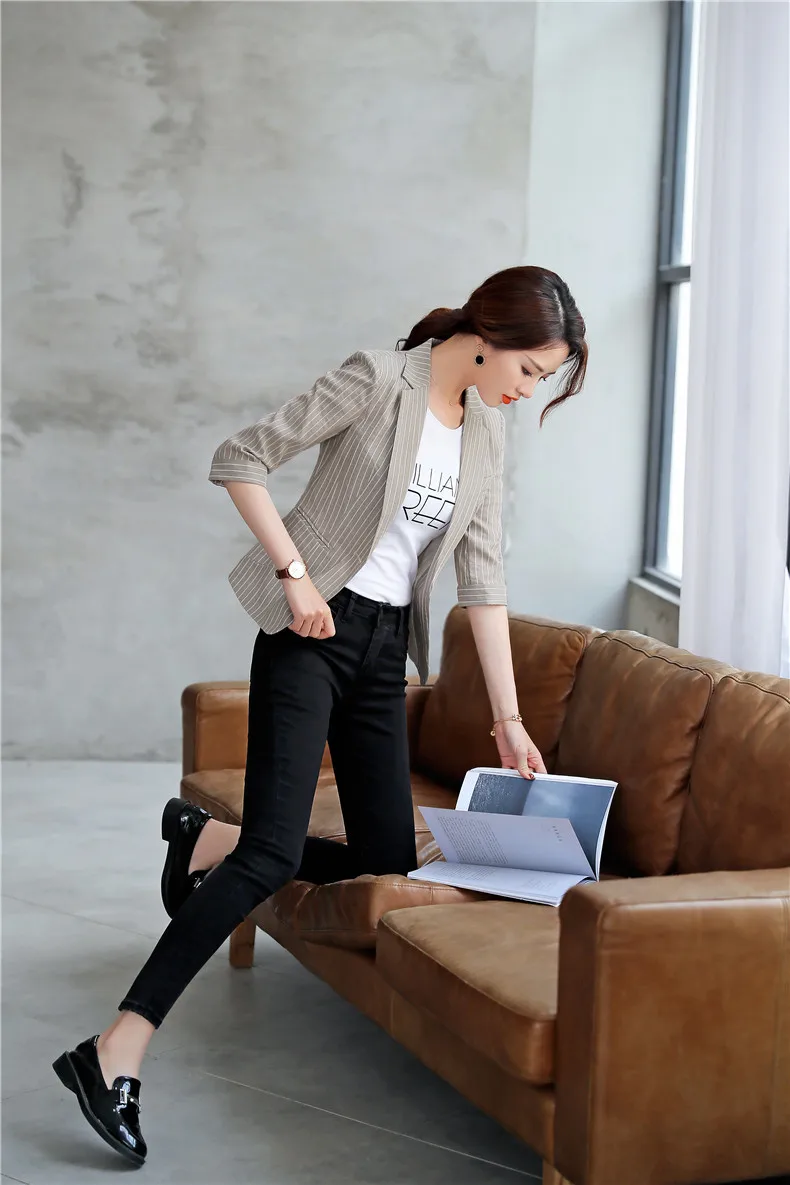 Wear Suit Jacket Women's Spring New Style Fashion Elegant Graceful Suit Set Women's Work Clothes