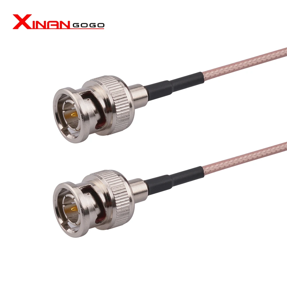 

Pigtail Cable BNC Male to BNC Male RG179 75Ohm SDI Converter Adapter 15cm-15M for HD-SDI 3G-SDI Vedio CCTV Camer