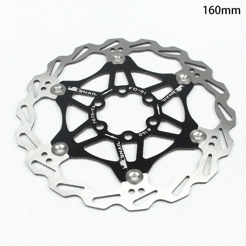 01 MTB дисковый тормоз ротора горный велосипед диск 160/180/203 мм велосипедные тормоза тормоз роторов поплавок плавающей шоссейный велосипед дисковые роторы - Цвет: 01