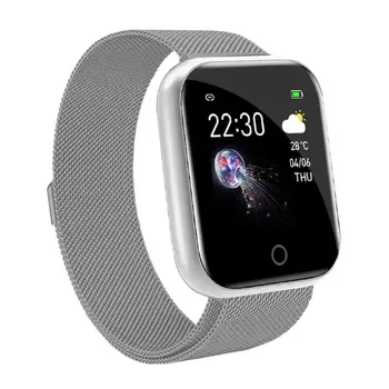 

I5 Smart Watch Heart Rate Blood Pressure Monitoring Waterproof Wrist Bracelet 28GE