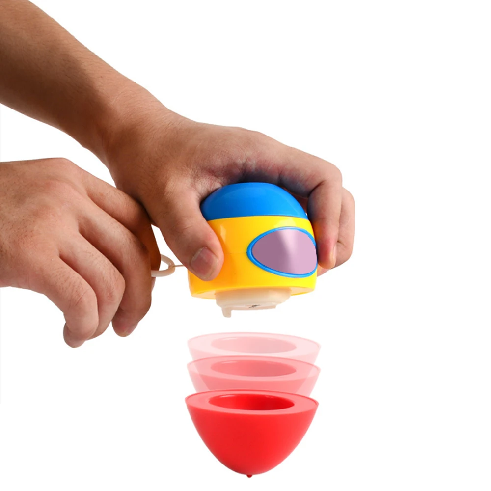 1 шт. детские игрушки Gyro Peg-Top волчок Забавная детская игрушка Классический UFO гироскоп с цветной вспышкой светодиодный светильник для детей Рождественский подарок - Цвет: Random one