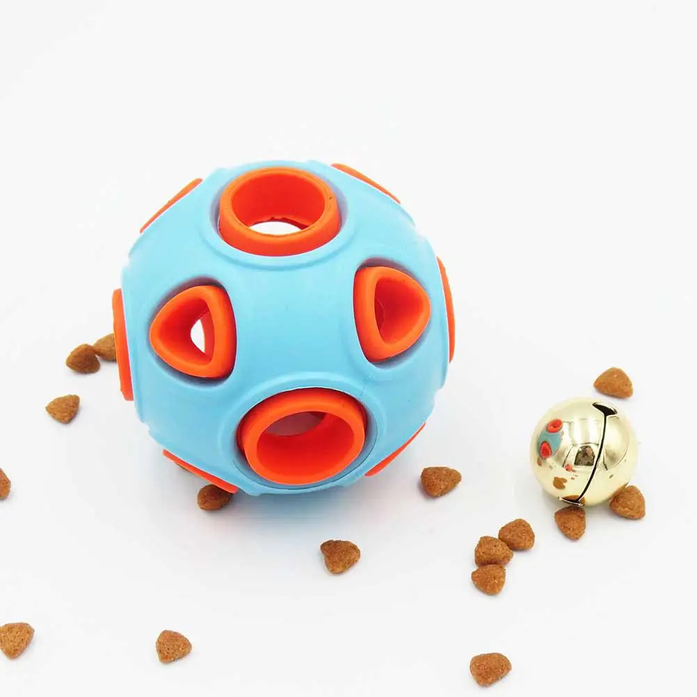 Orange Хоббилан игрушки для домашних животных большие и средние собаки валюта прыжки и грызть фитнес игрушки умное кольцо мяч для собак - Цвет: Orange