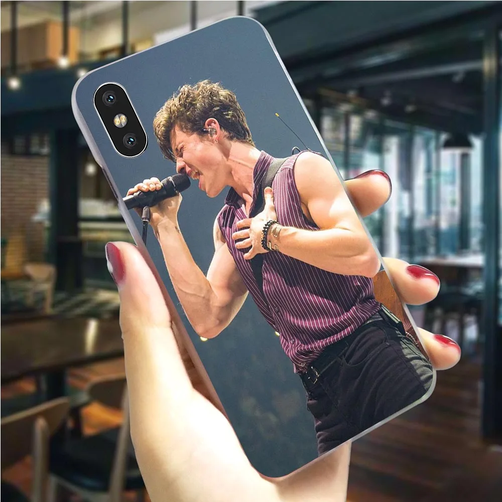 K2510809 Узор Шон Мендес, мячики чехол для телефона чехол для iPhone 6, 5, 5S SE 6S Plus/6 Plus/6 S Plus 7 8/7 8 плюс X XS XR Xs Max в твердом переплете - Цвет: K2510809