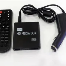 REDAMIGO автомобильный Full HD 1080P Мини-медиаплеер для автомобильного центра HDD U диск мультимедийный медиаплеер с HDMI AV USB SD/MMC K7+ C