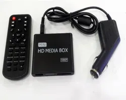 REDAMIGO Car Full HD 1080P MINI Media Player for car Center HDD U Disk MultiMedia Player Media box with AV USB SD/MMC K7+C
