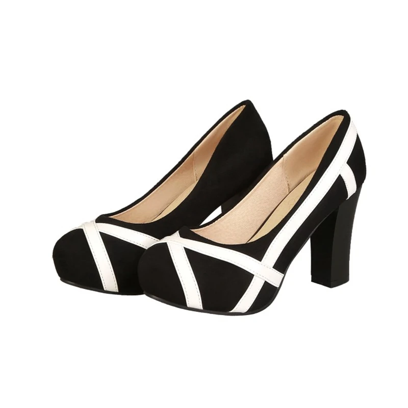 BLXQPYT/большой размер 33-46, ограниченное предложение, zapatos mujer Tacon, женская обувь Новые весенне-осенние туфли-лодочки на высоком каблуке 9 см свадебные вечерние туфли, T19