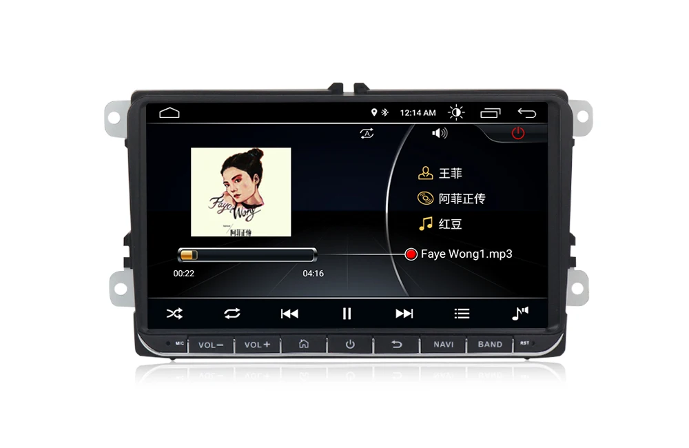 Flash Deal free shipping Android 8.1 car dvd gps navigation for skoda for volkswagen golf polo tiguan passat 2din dvd car stereo 40